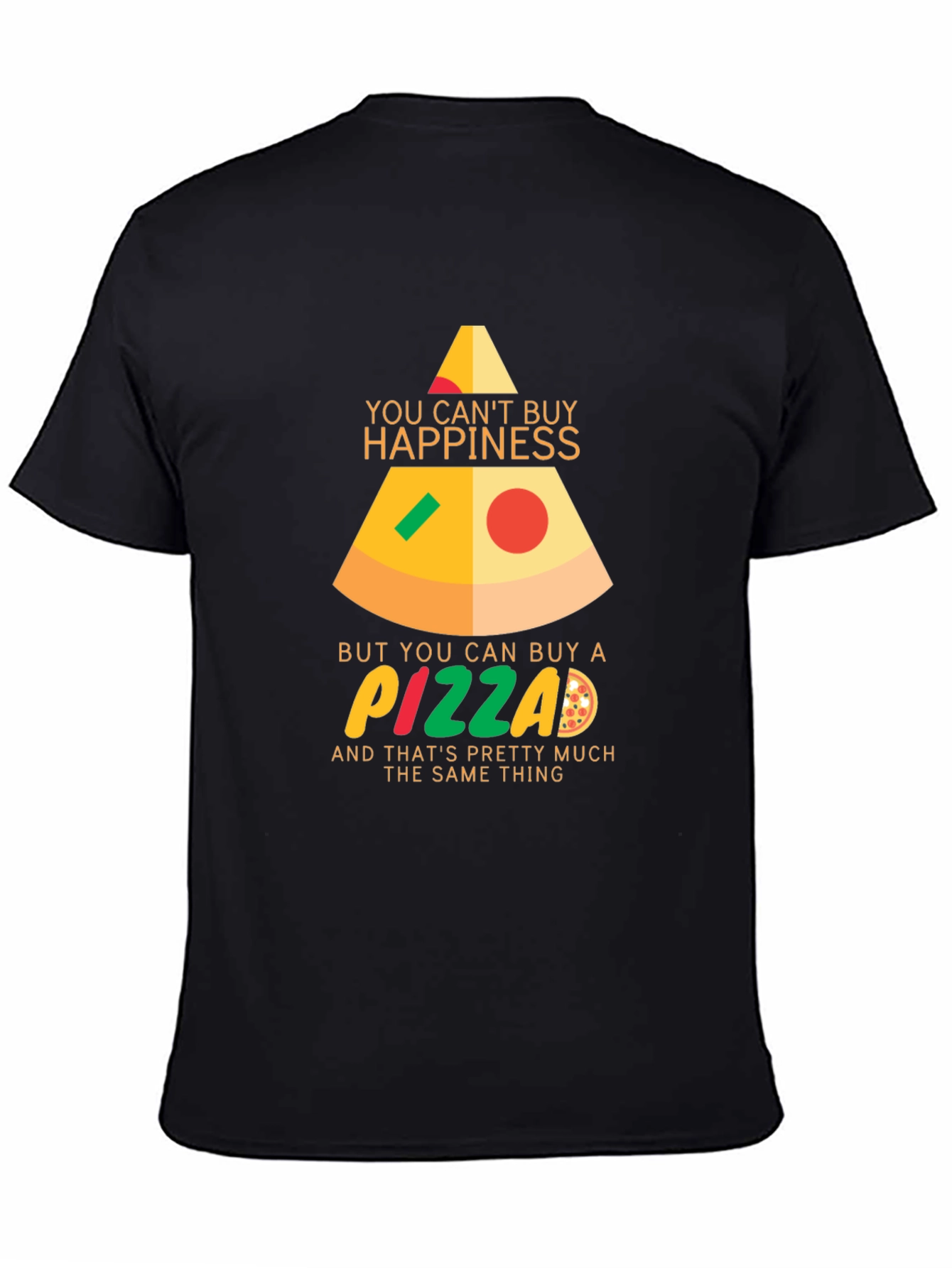 Pizza Happiness Graphic Tee