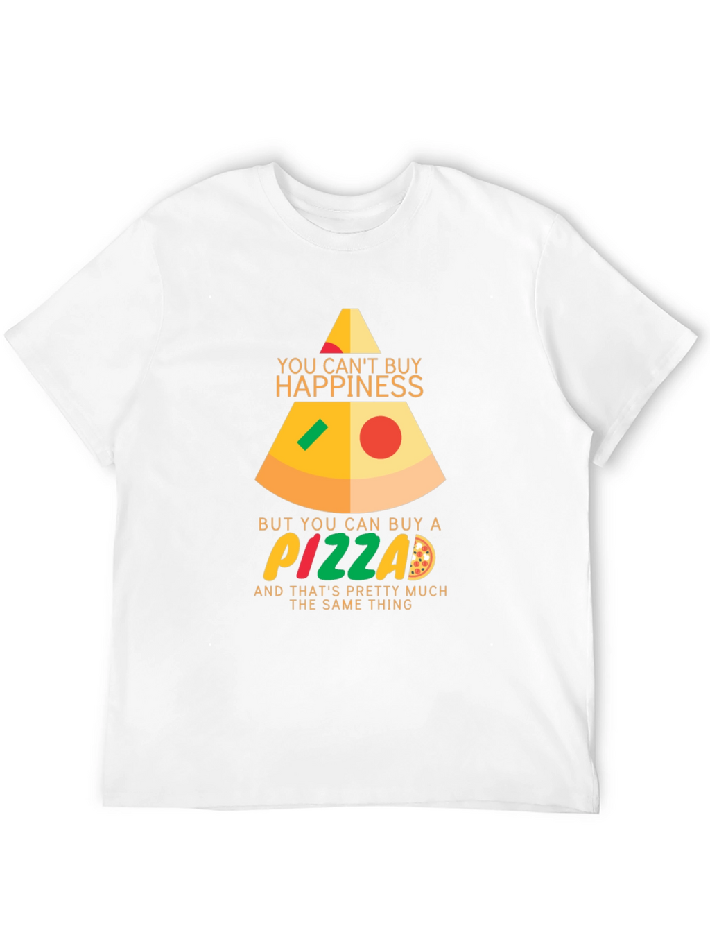 Pizza Happiness Graphic Tee