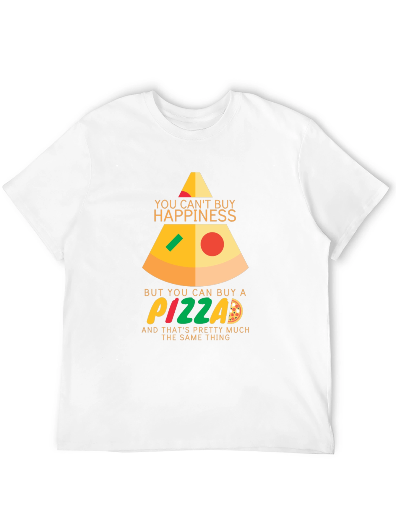 Pizza Happiness Graphic Tee