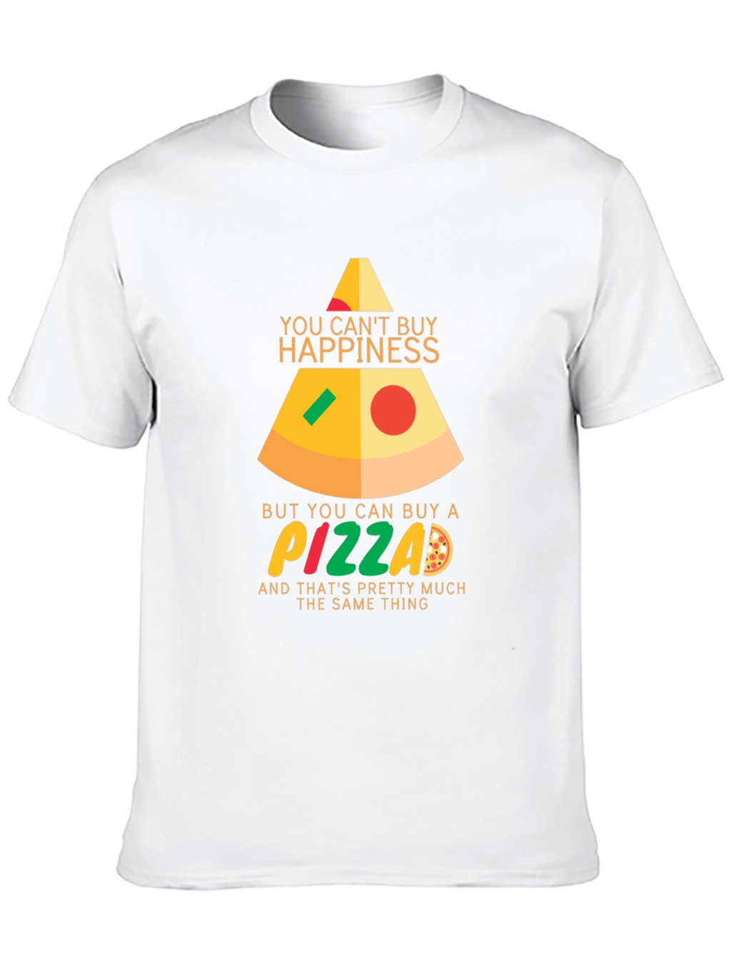 Pizza Happiness Graphic Tee