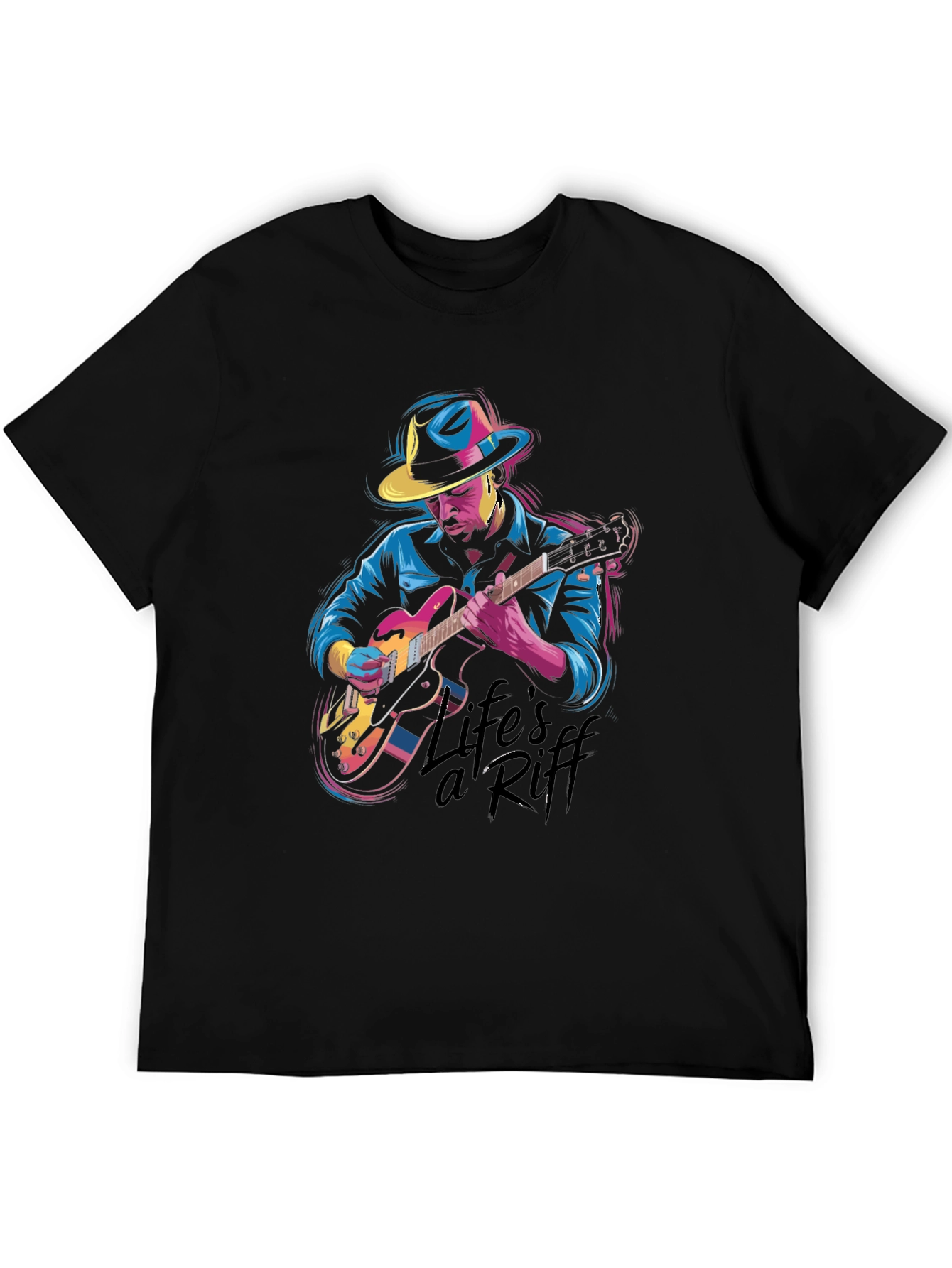 Lifes a Riff Graphic Tee - Musician T-Shirt