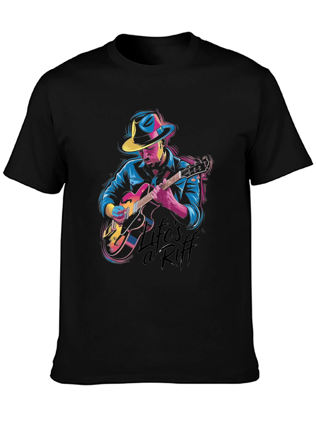 Lifes a Riff Graphic Tee - Musician T-Shirt
