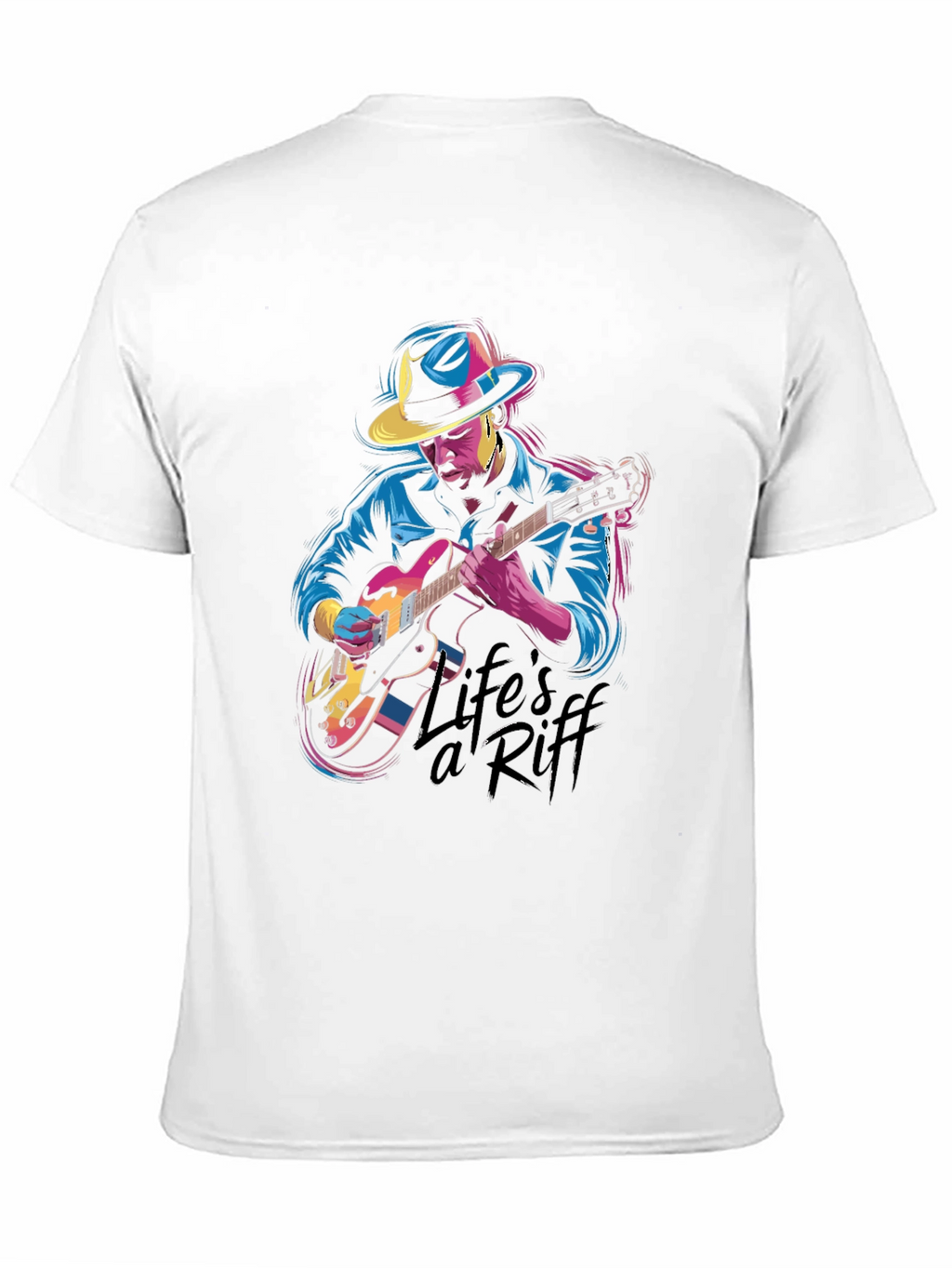 Lifes a Riff Graphic Tee - Musician T-Shirt