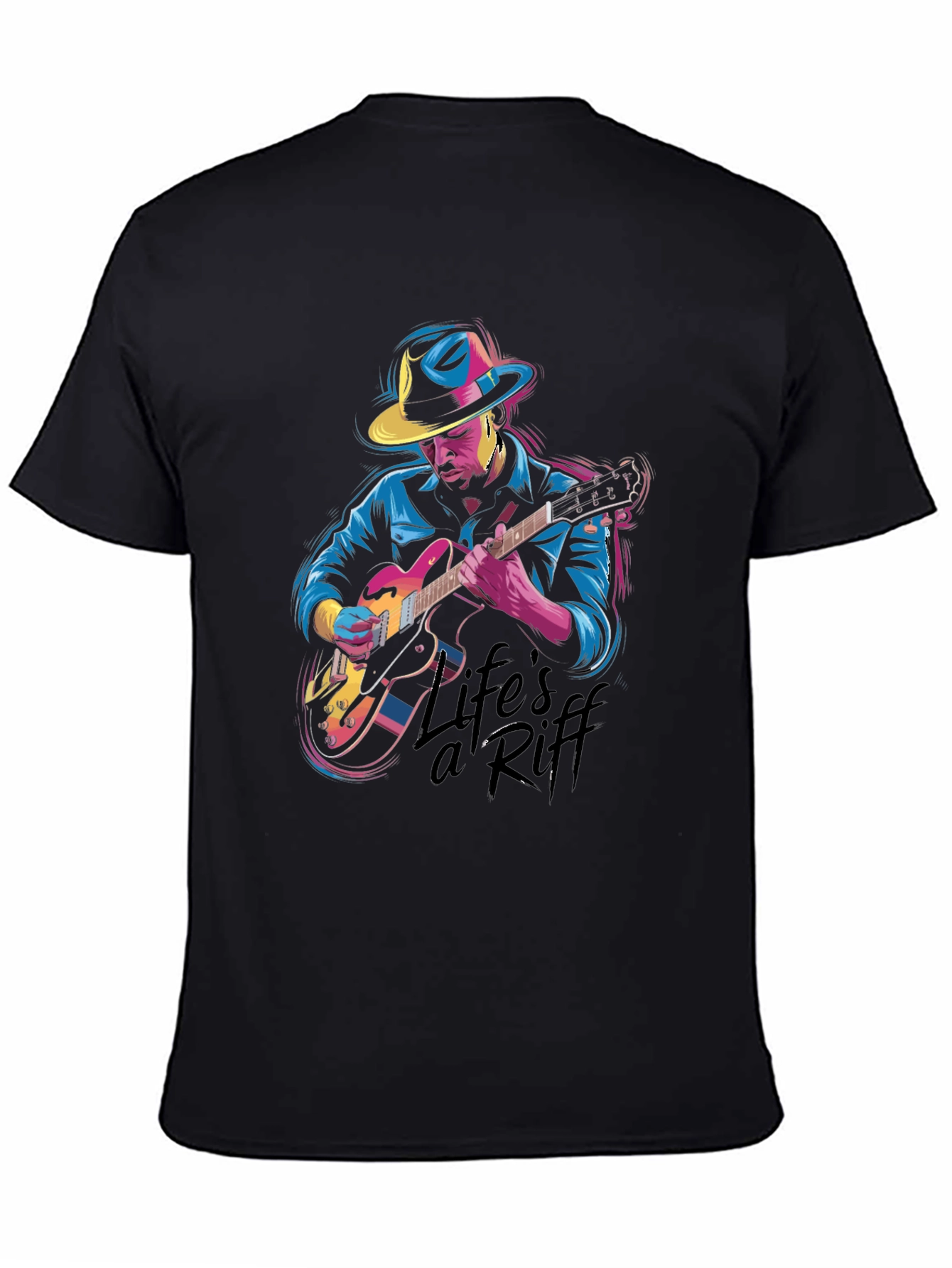 Lifes a Riff Graphic Tee - Musician T-Shirt