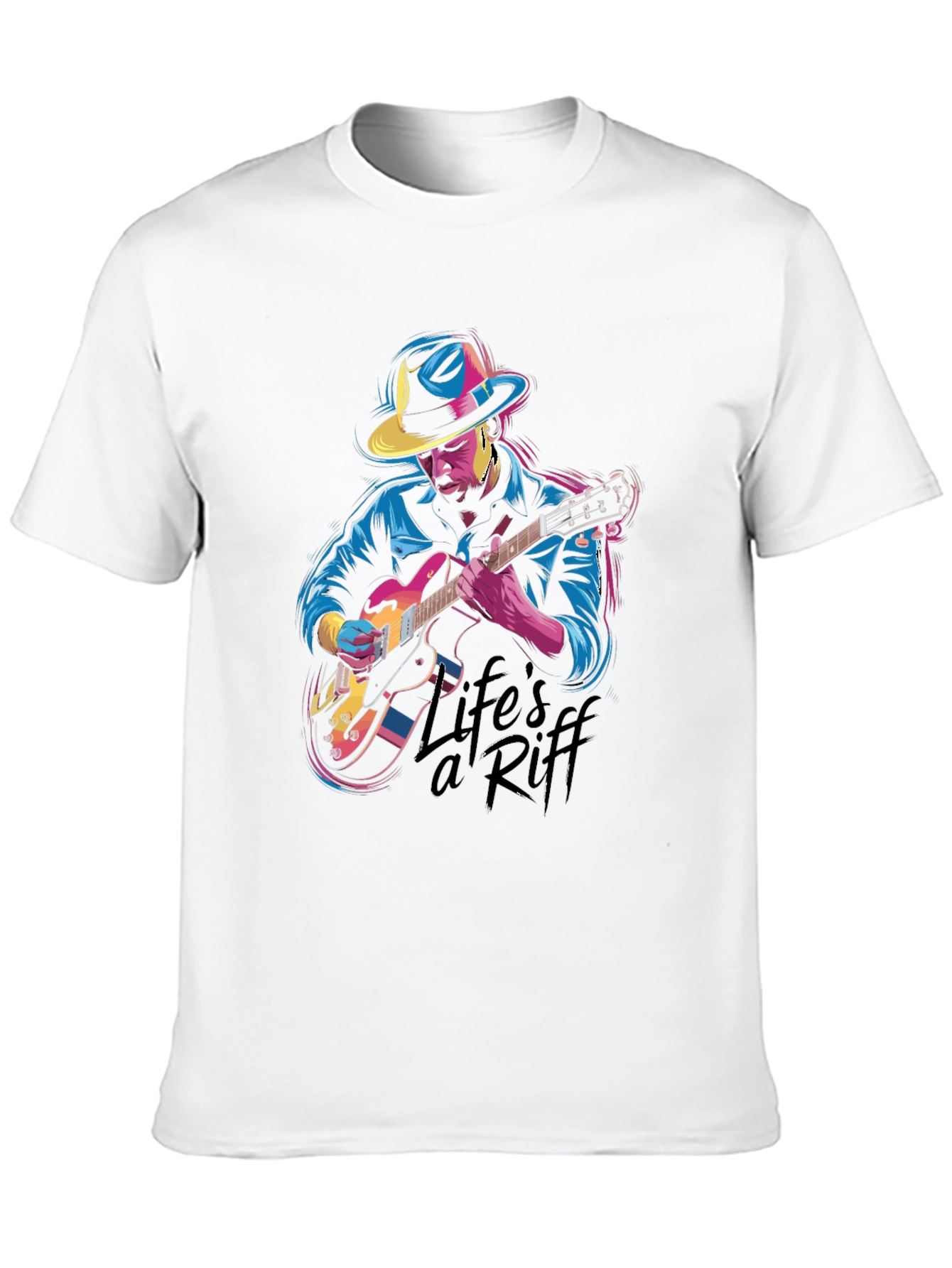 Lifes a Riff Graphic Tee - Musician T-Shirt