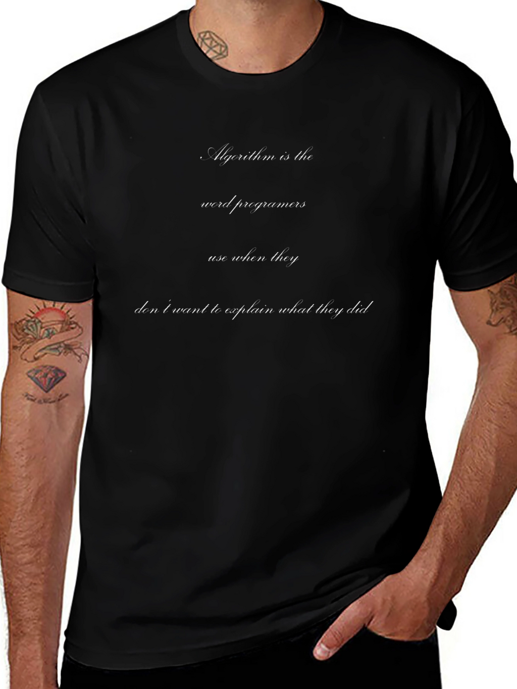 Algorithm Programmer T-Shirt - Funny Coding Tee