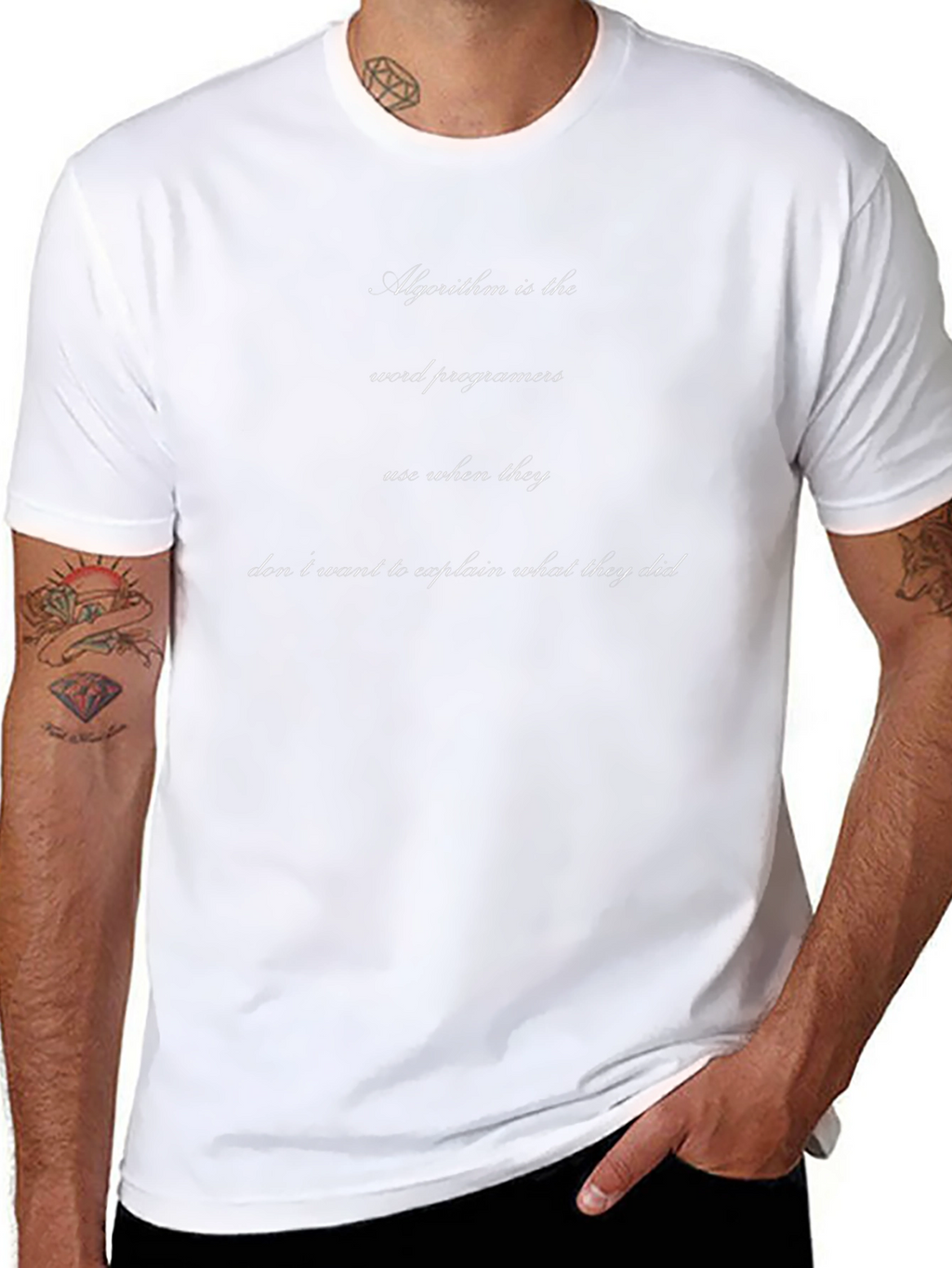Algorithm Programmer T-Shirt - Funny Coding Tee