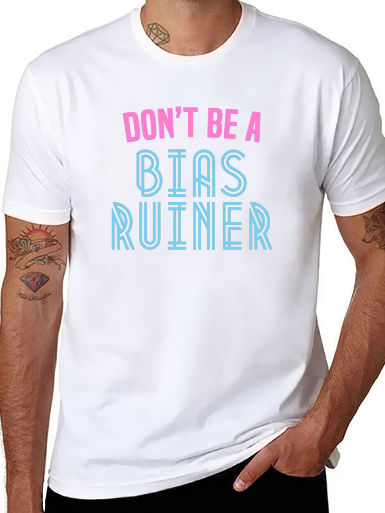 Dont Be A Bias Ruiner Graphic Tee