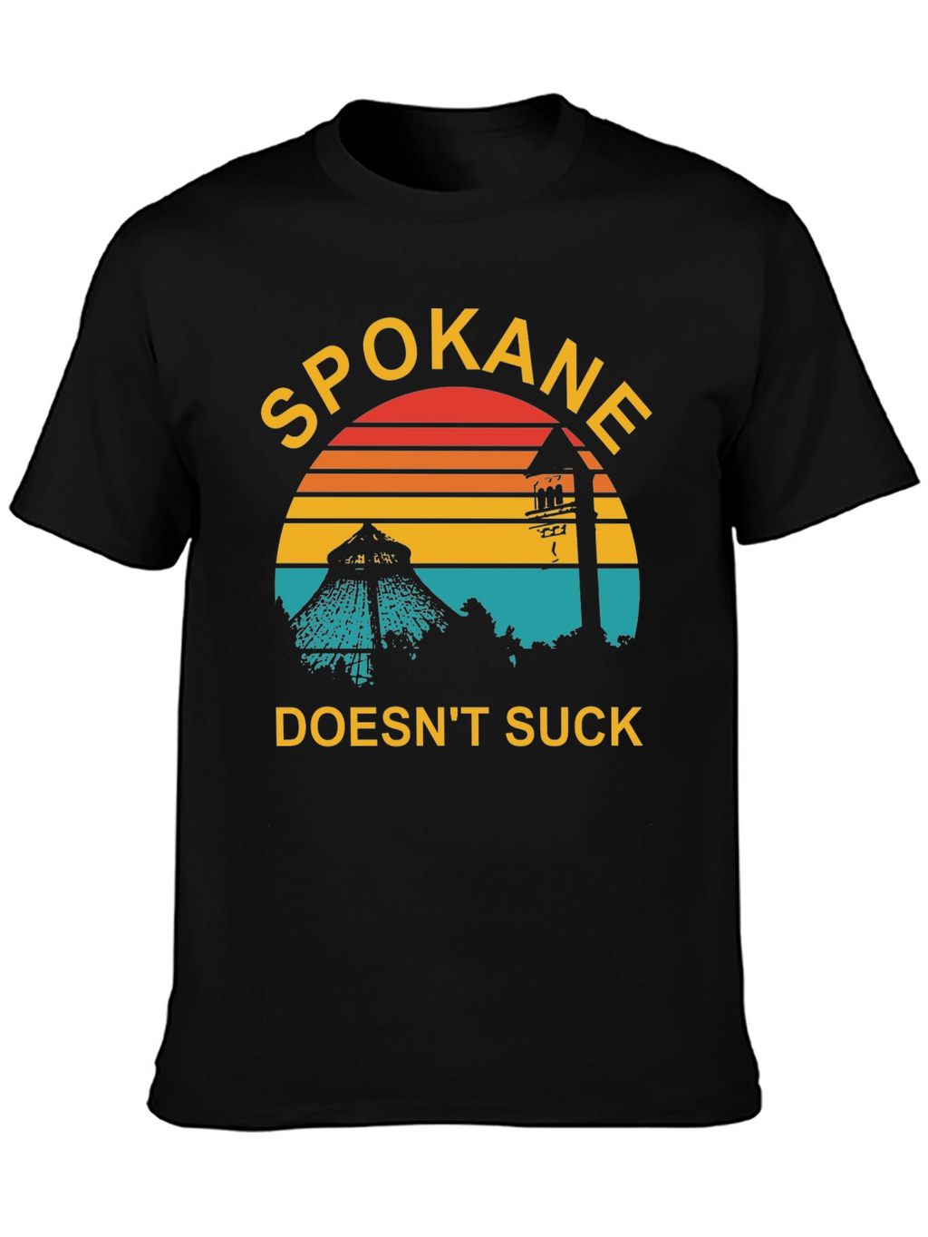 Spokane Doesnt Suck Graphic Tee