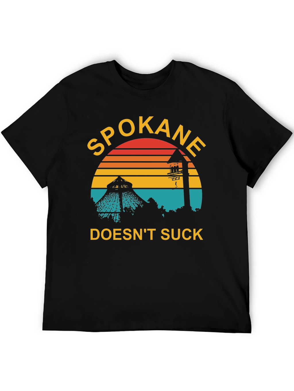 Spokane Doesnt Suck Graphic Tee
