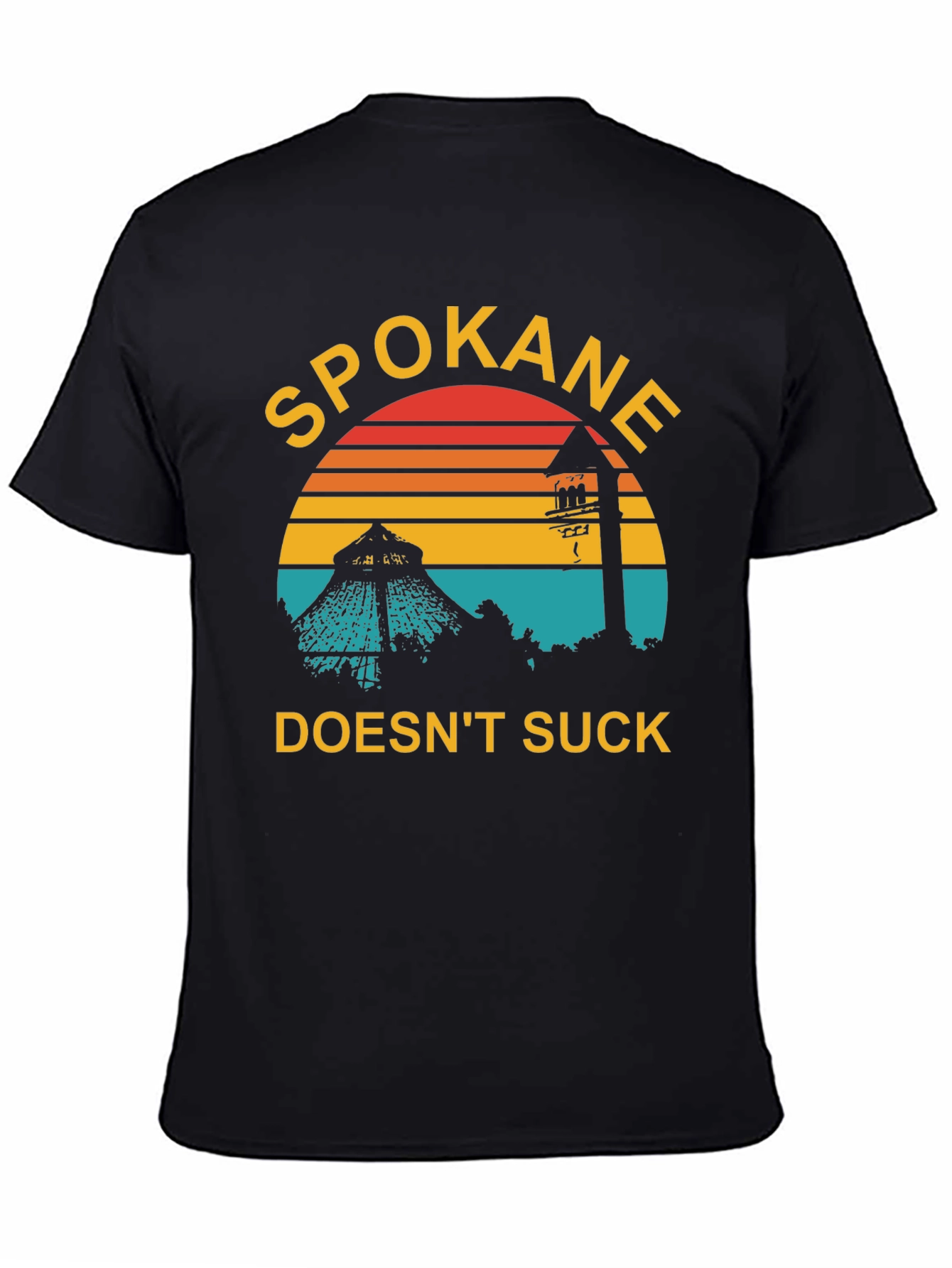 Spokane Doesnt Suck Graphic Tee