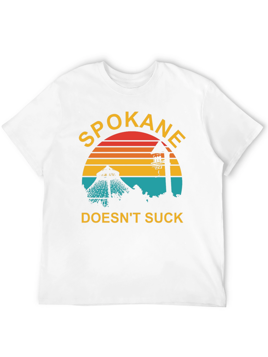 Spokane Doesnt Suck Graphic Tee