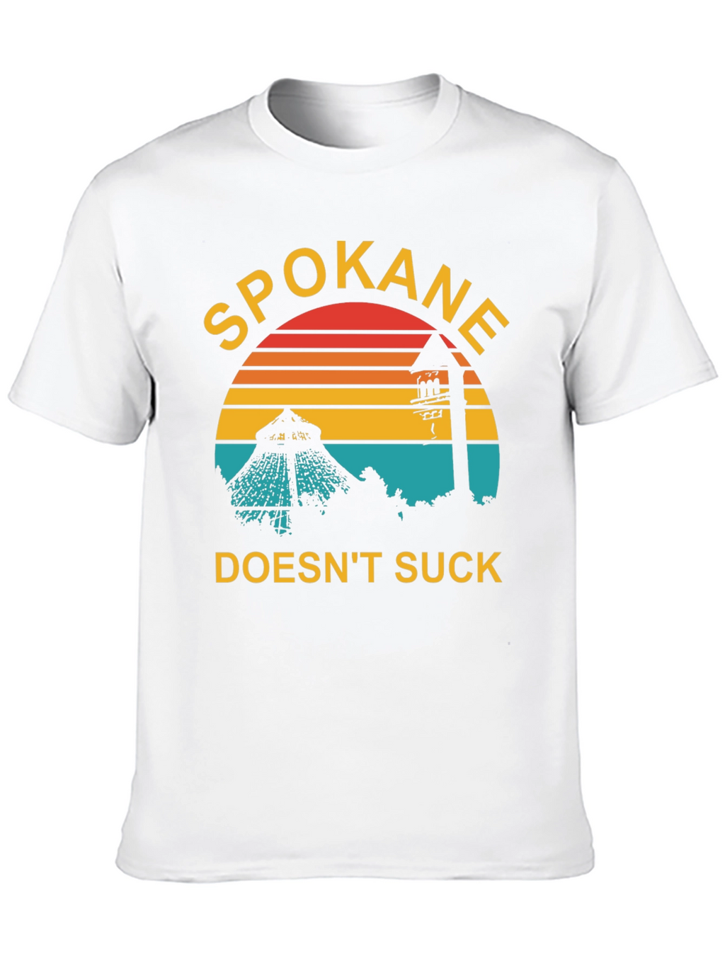Spokane Doesnt Suck Graphic Tee