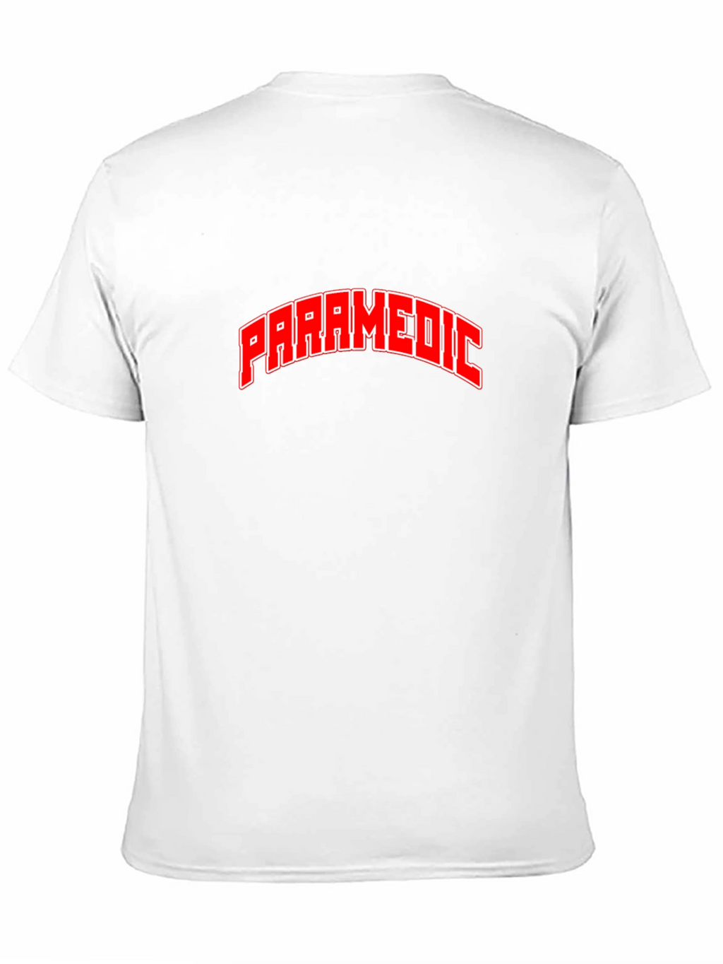 Paramedic T-Shirt - Red Graphic Tee