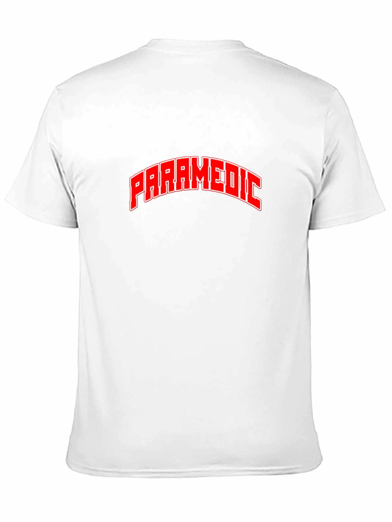 Paramedic T-Shirt - Red Graphic Tee