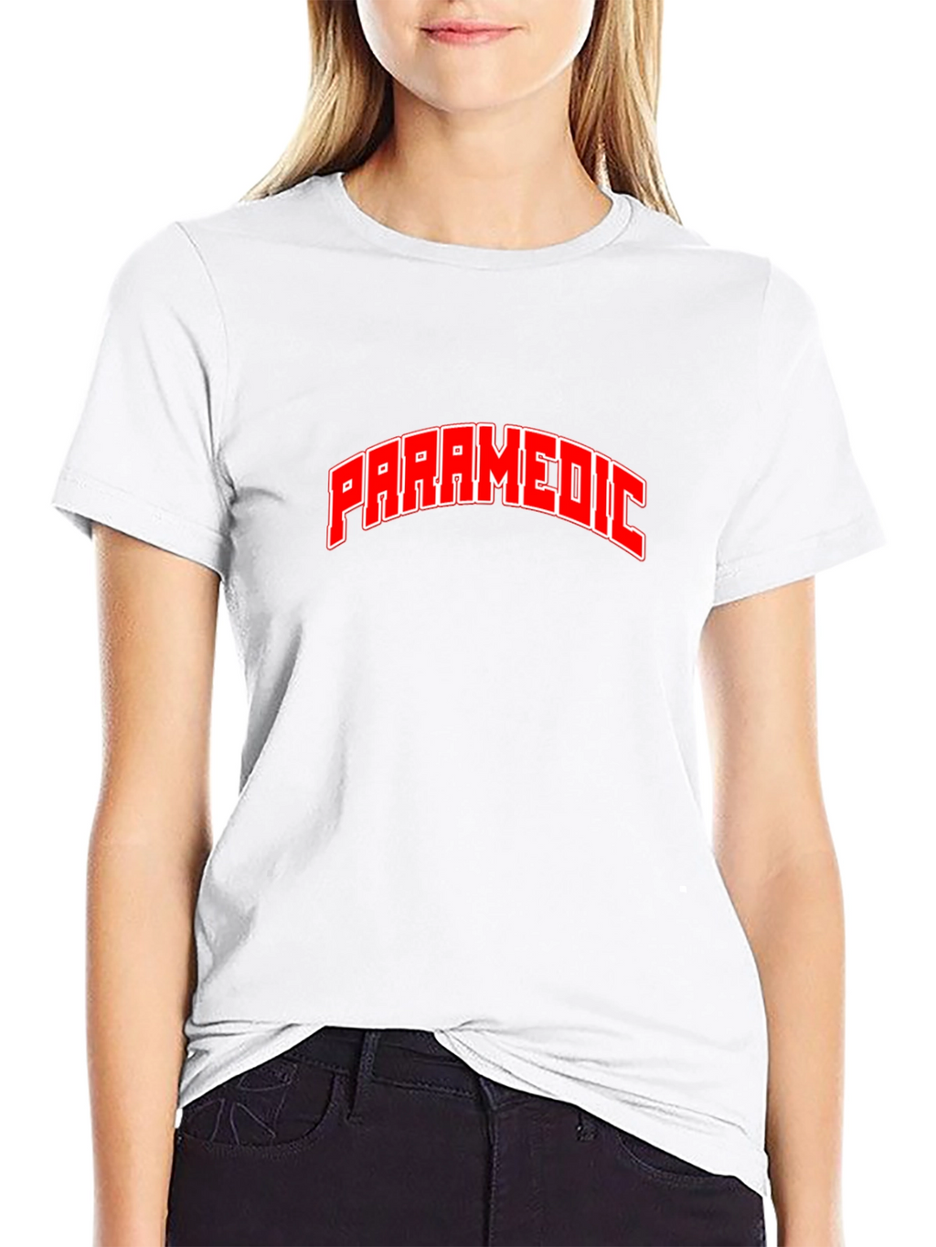 Paramedic T-Shirt - Red Graphic Tee