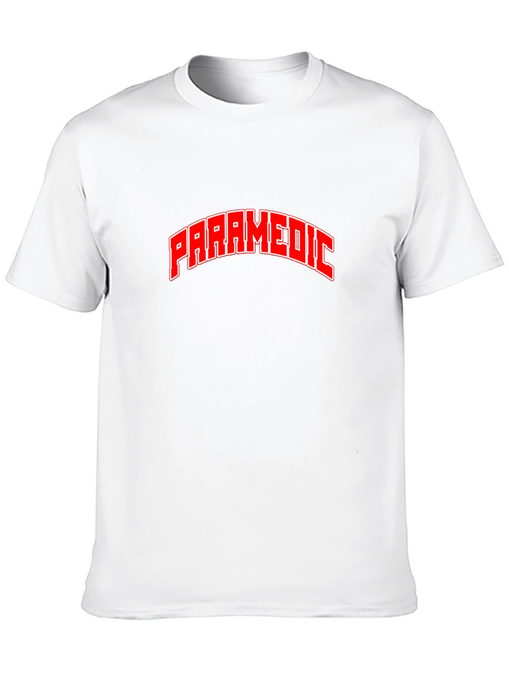 Paramedic T-Shirt - Red Graphic Tee