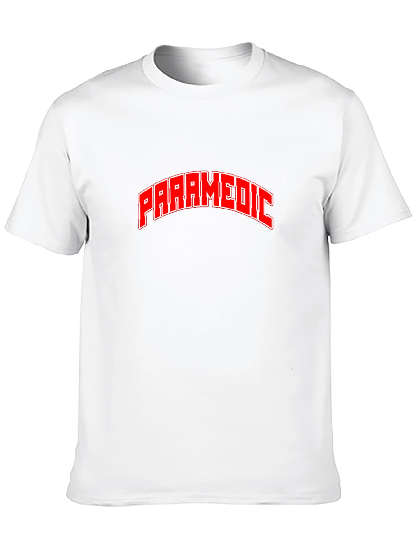 Paramedic T-Shirt - Red Graphic Tee