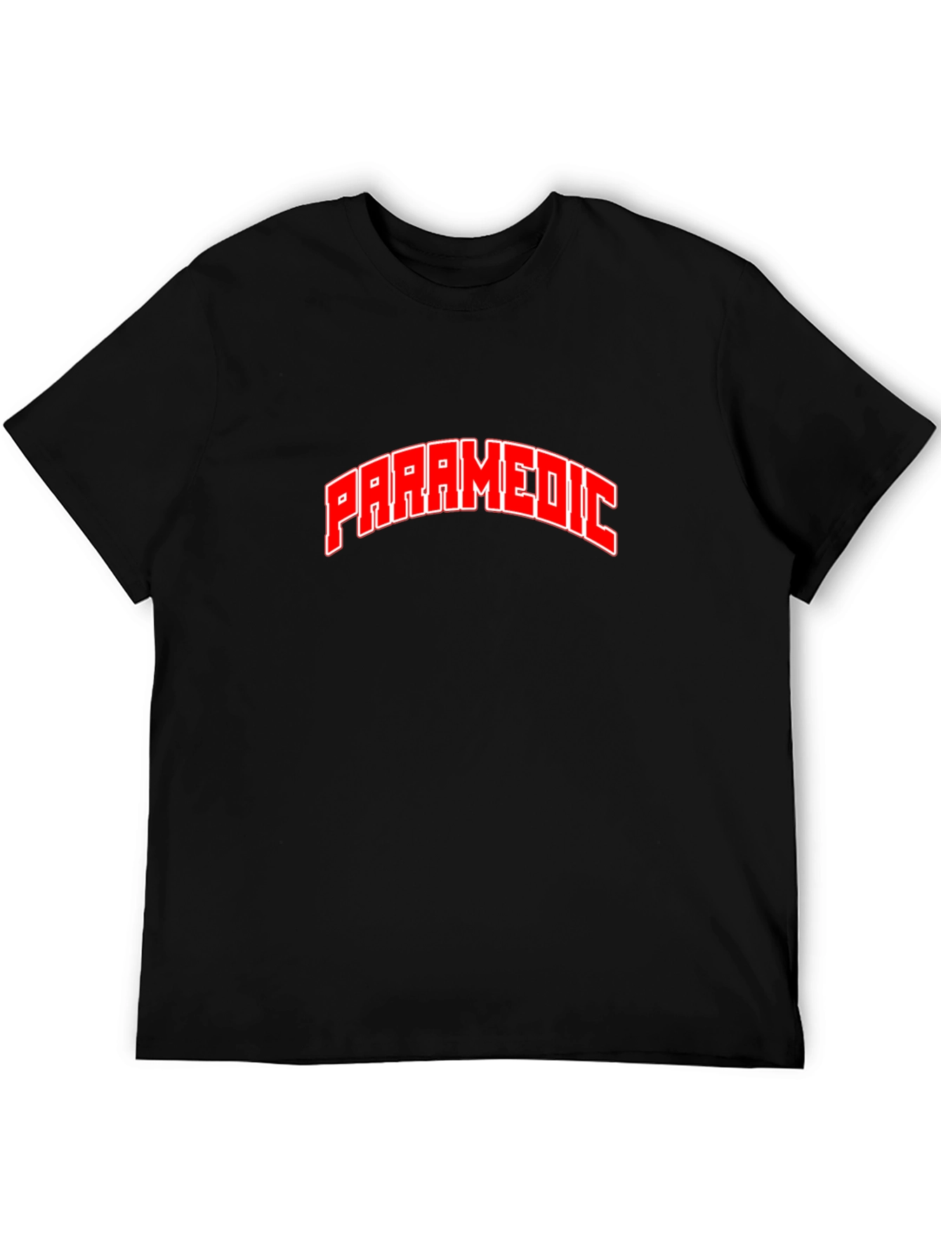 Paramedic T-Shirt - Red Graphic Tee