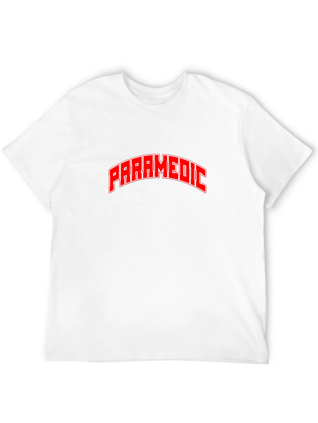 Paramedic T-Shirt - Red Graphic Tee