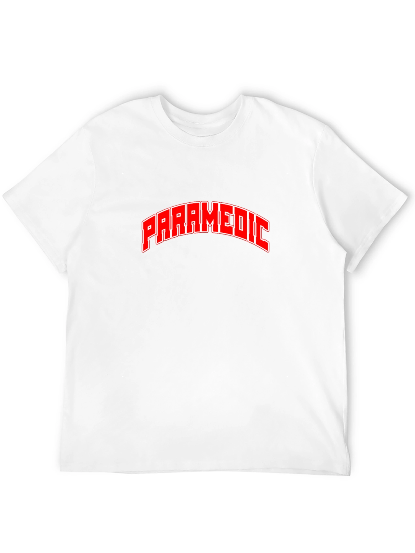 Paramedic T-Shirt - Red Graphic Tee