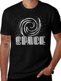 Space Graphic Tee - Premium Cotton Comfort