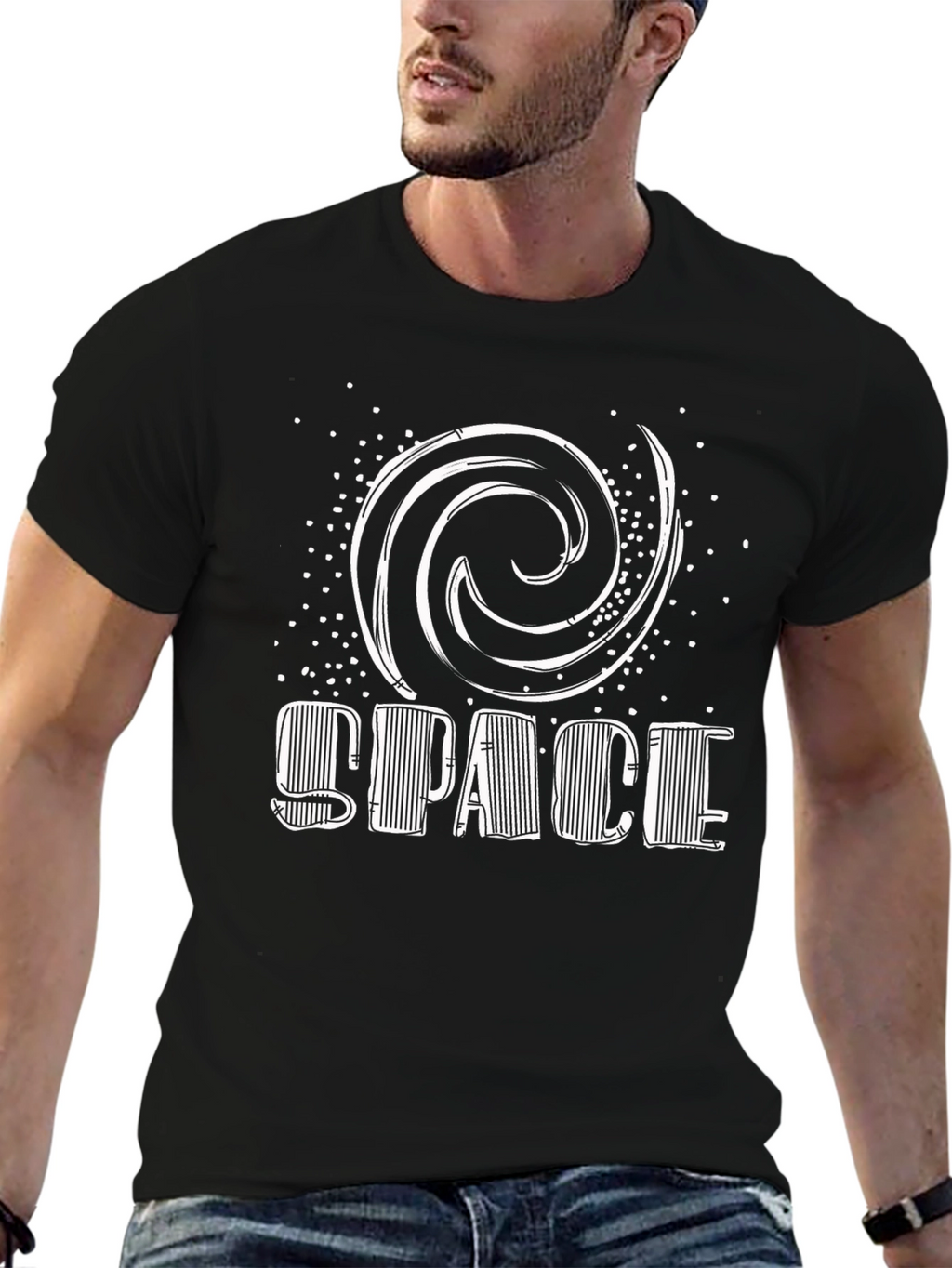 Space Graphic Tee - Premium Cotton Comfort