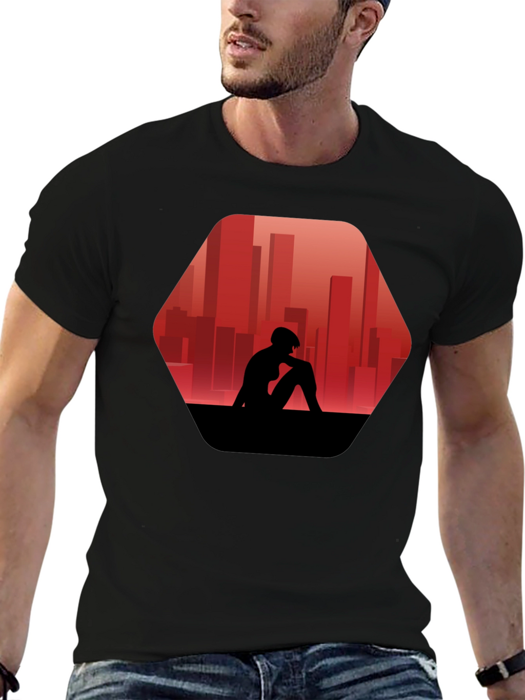 Urban Silhouette Graphic Tee