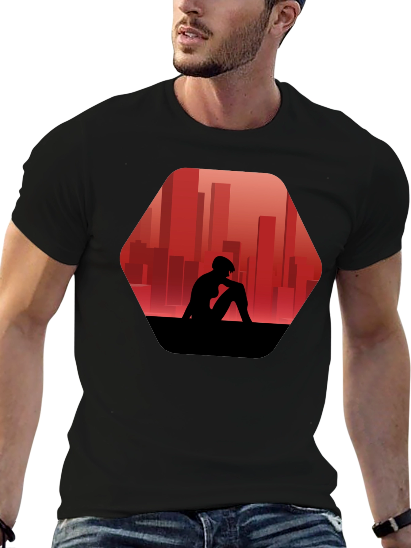 Urban Silhouette Graphic Tee