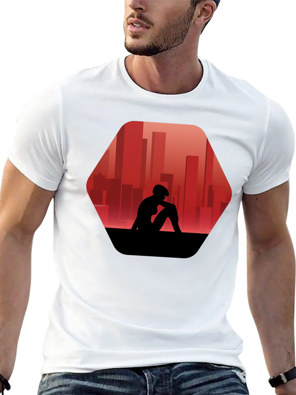 Urban Silhouette Graphic Tee