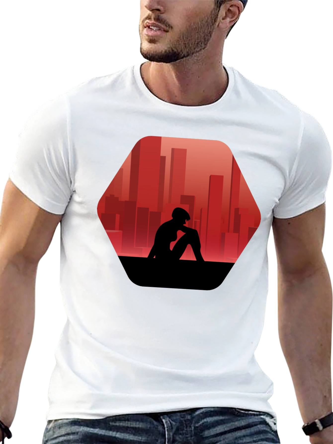 Urban Silhouette Graphic Tee
