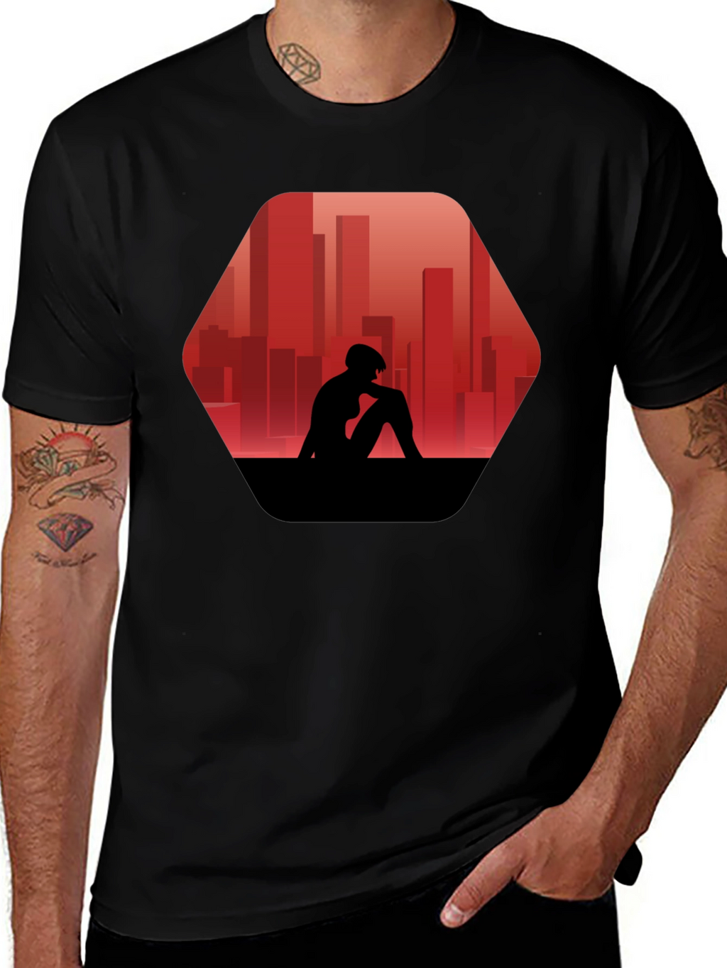 Urban Silhouette Graphic Tee