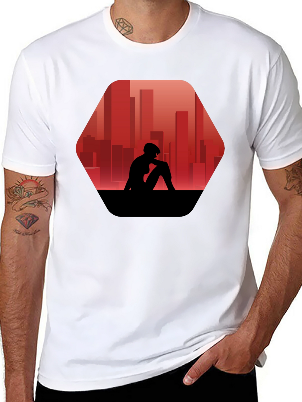 Urban Silhouette Graphic Tee