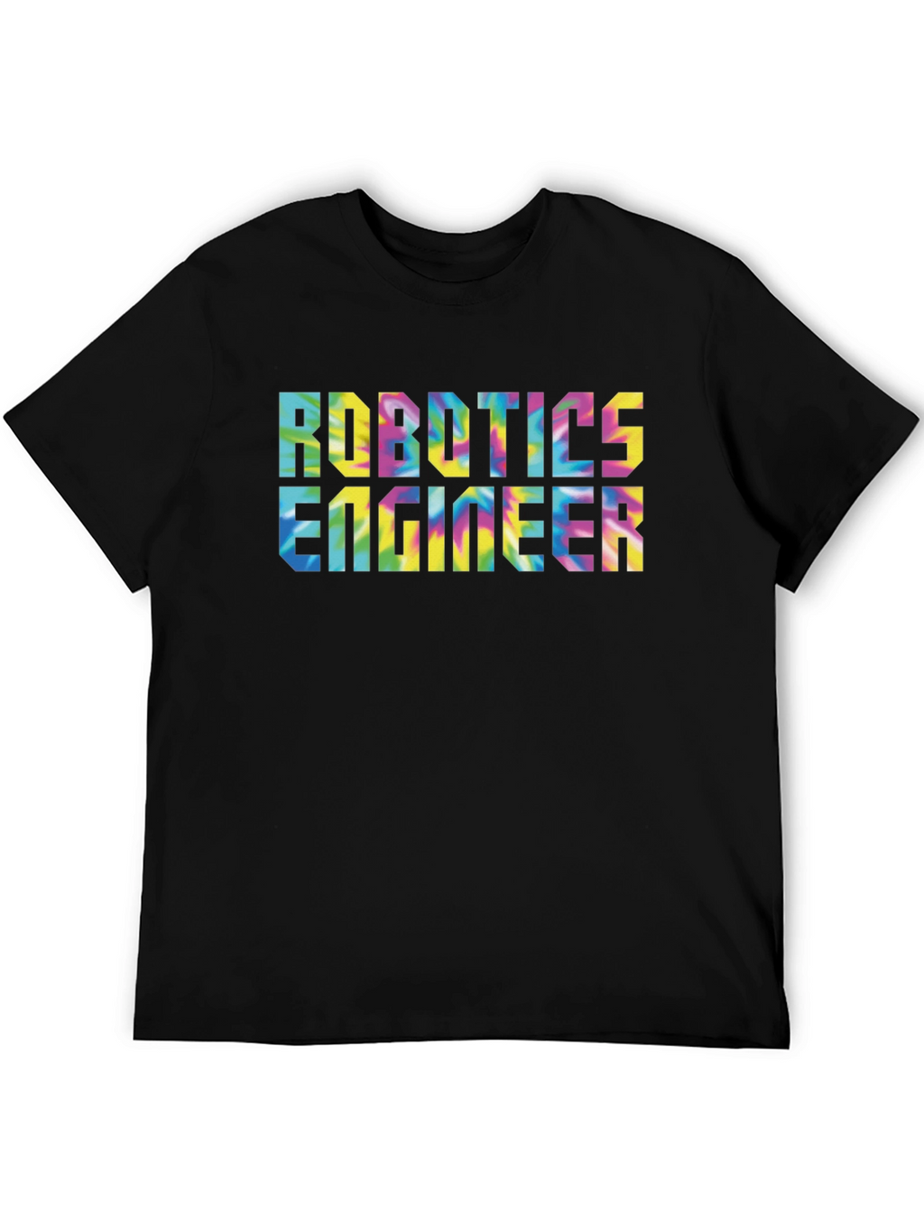 Robotics Engineer Tie-Dye T-Shirt
