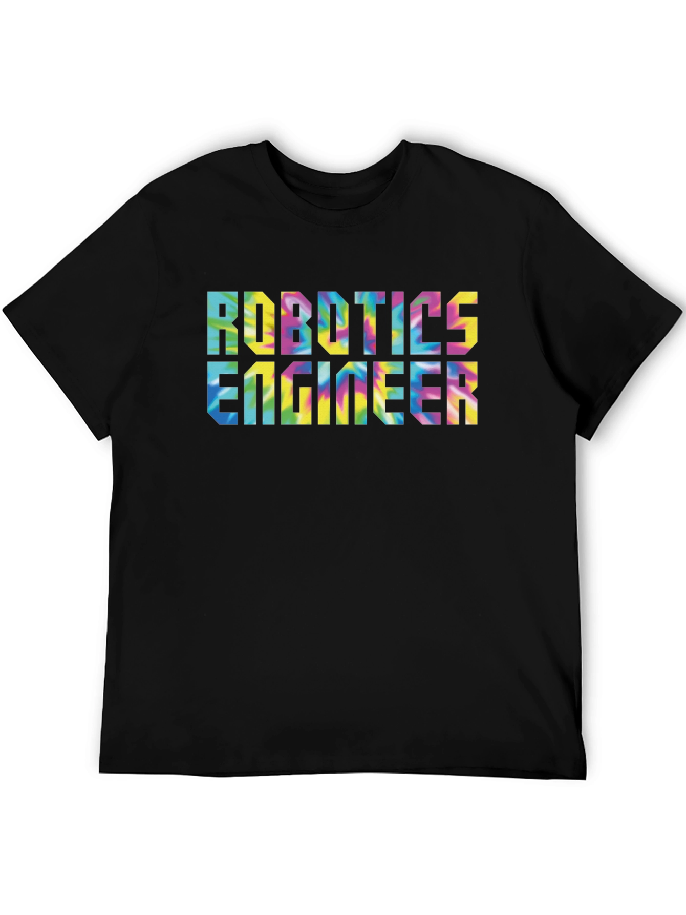 Robotics Engineer Tie-Dye T-Shirt