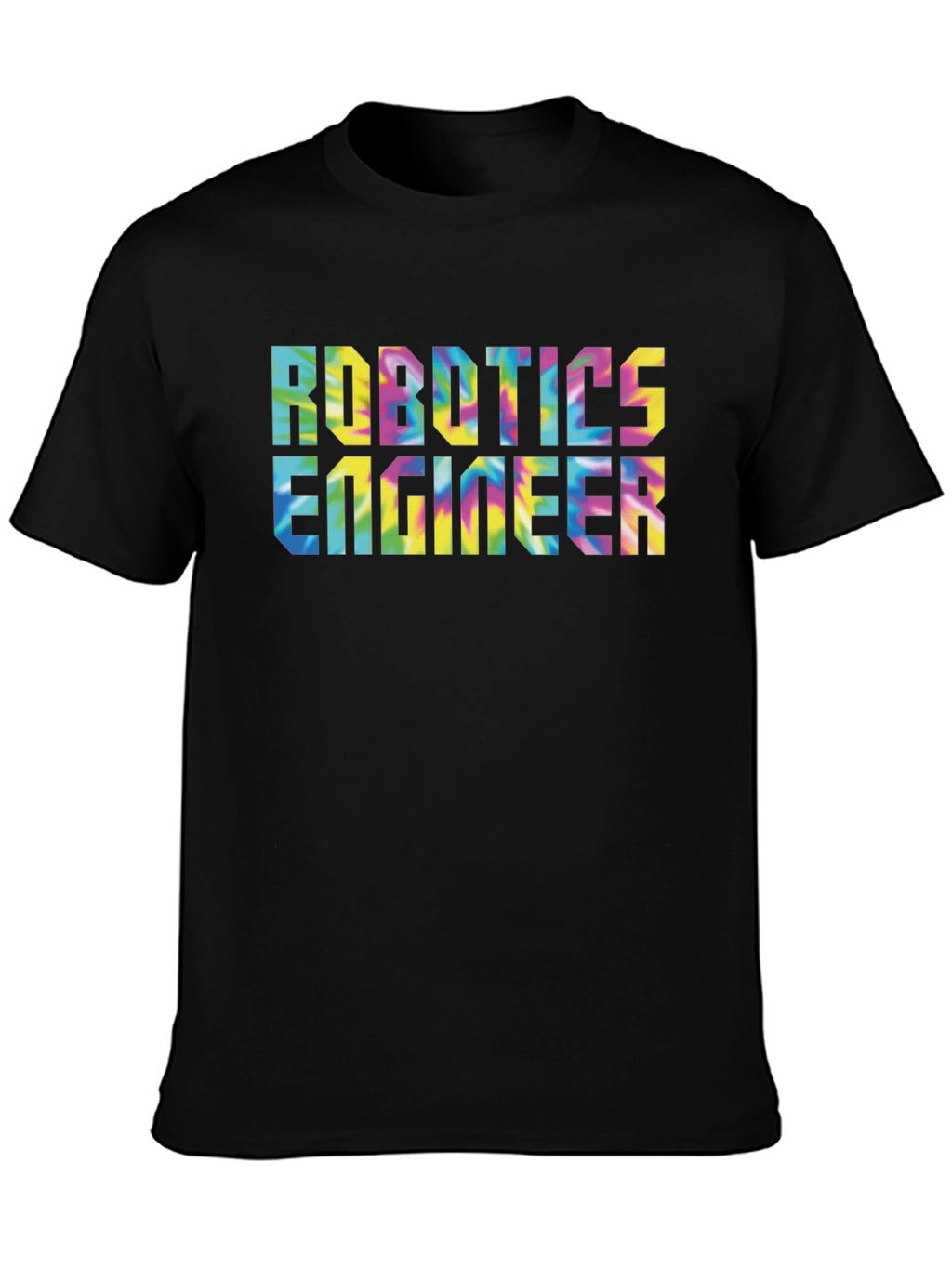 Robotics Engineer Tie-Dye T-Shirt