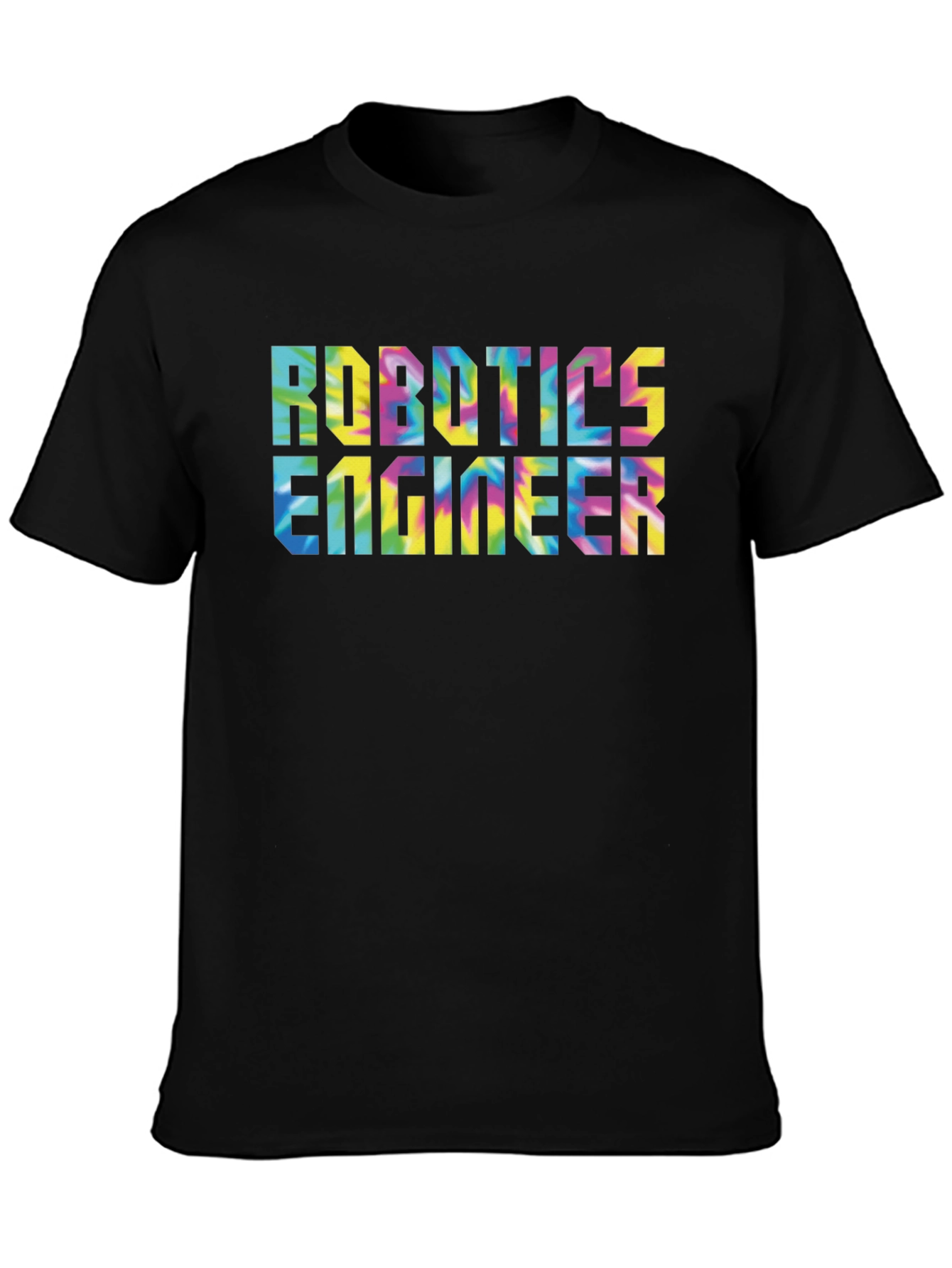 Robotics Engineer Tie-Dye T-Shirt