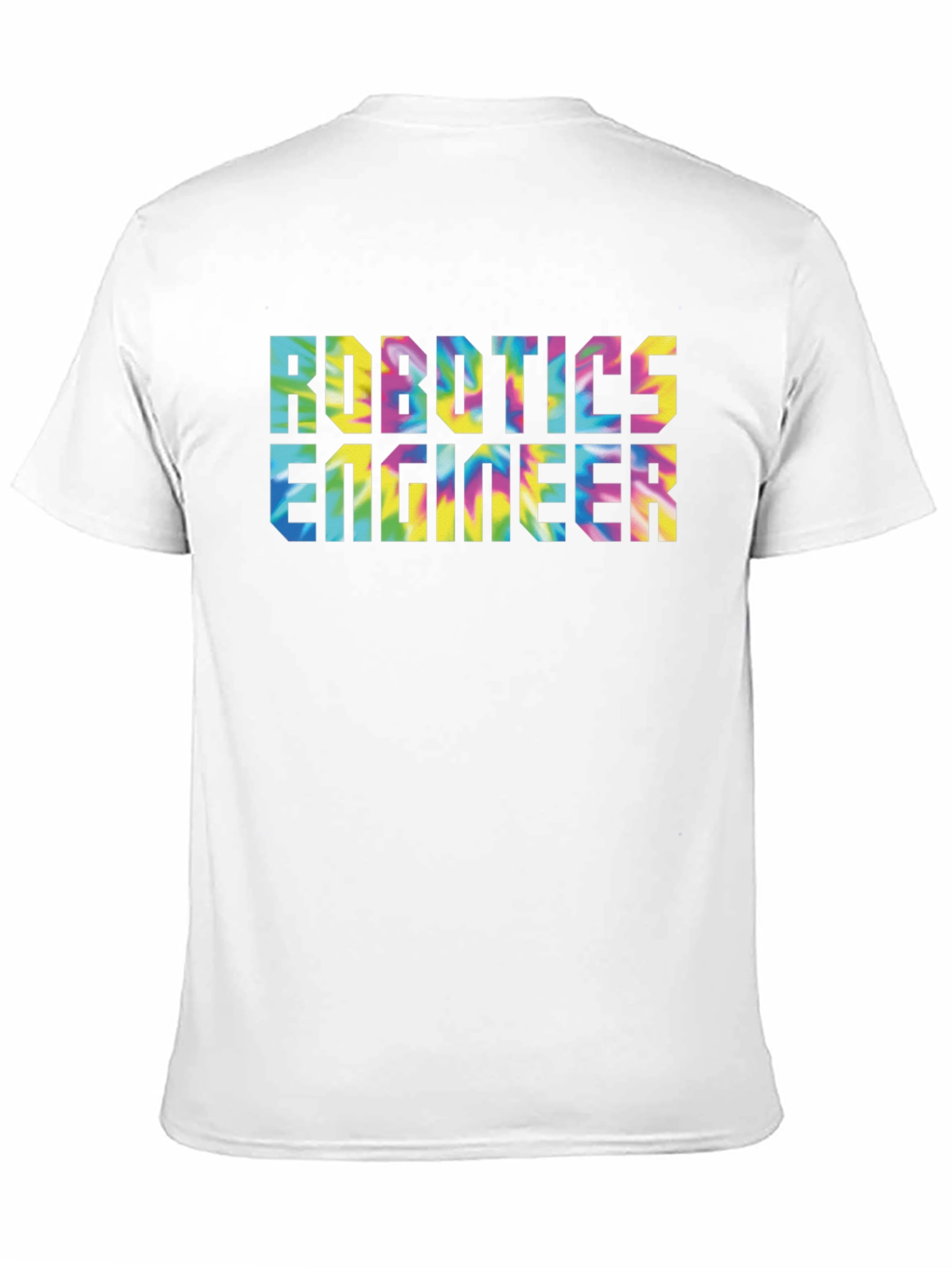 Robotics Engineer Tie-Dye T-Shirt