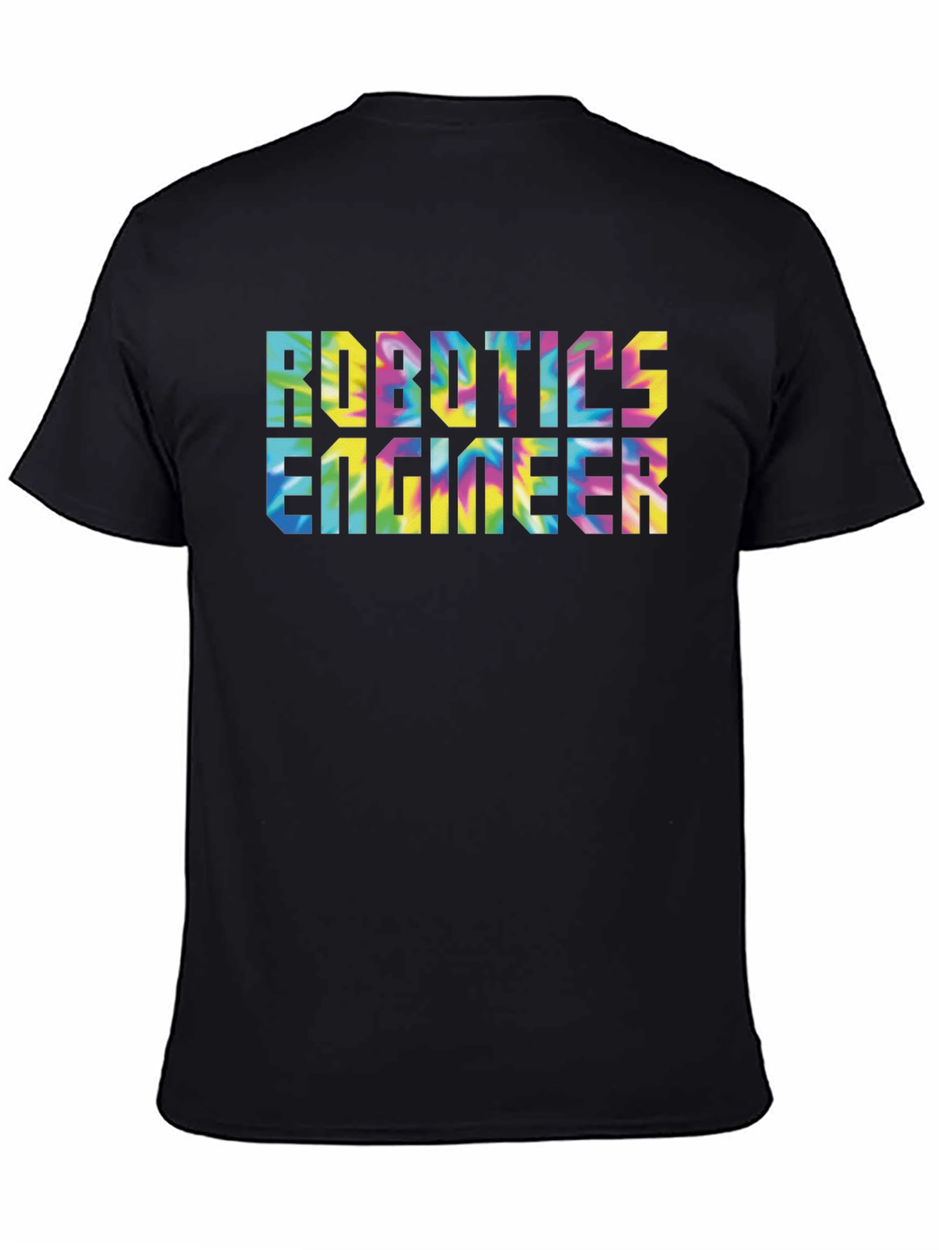 Robotics Engineer Tie-Dye T-Shirt