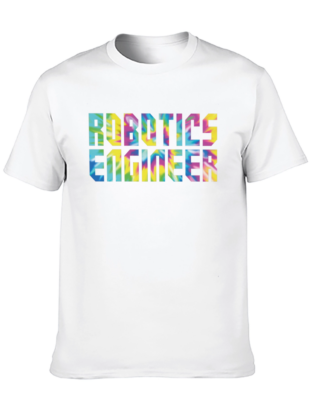 Robotics Engineer Tie-Dye T-Shirt