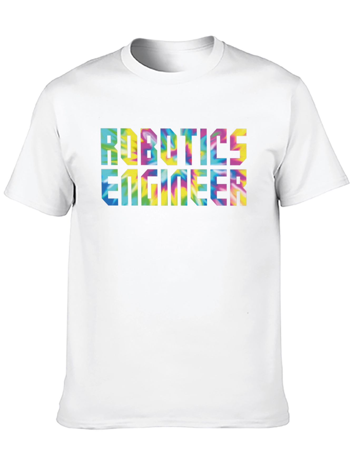 Robotics Engineer Tie-Dye T-Shirt