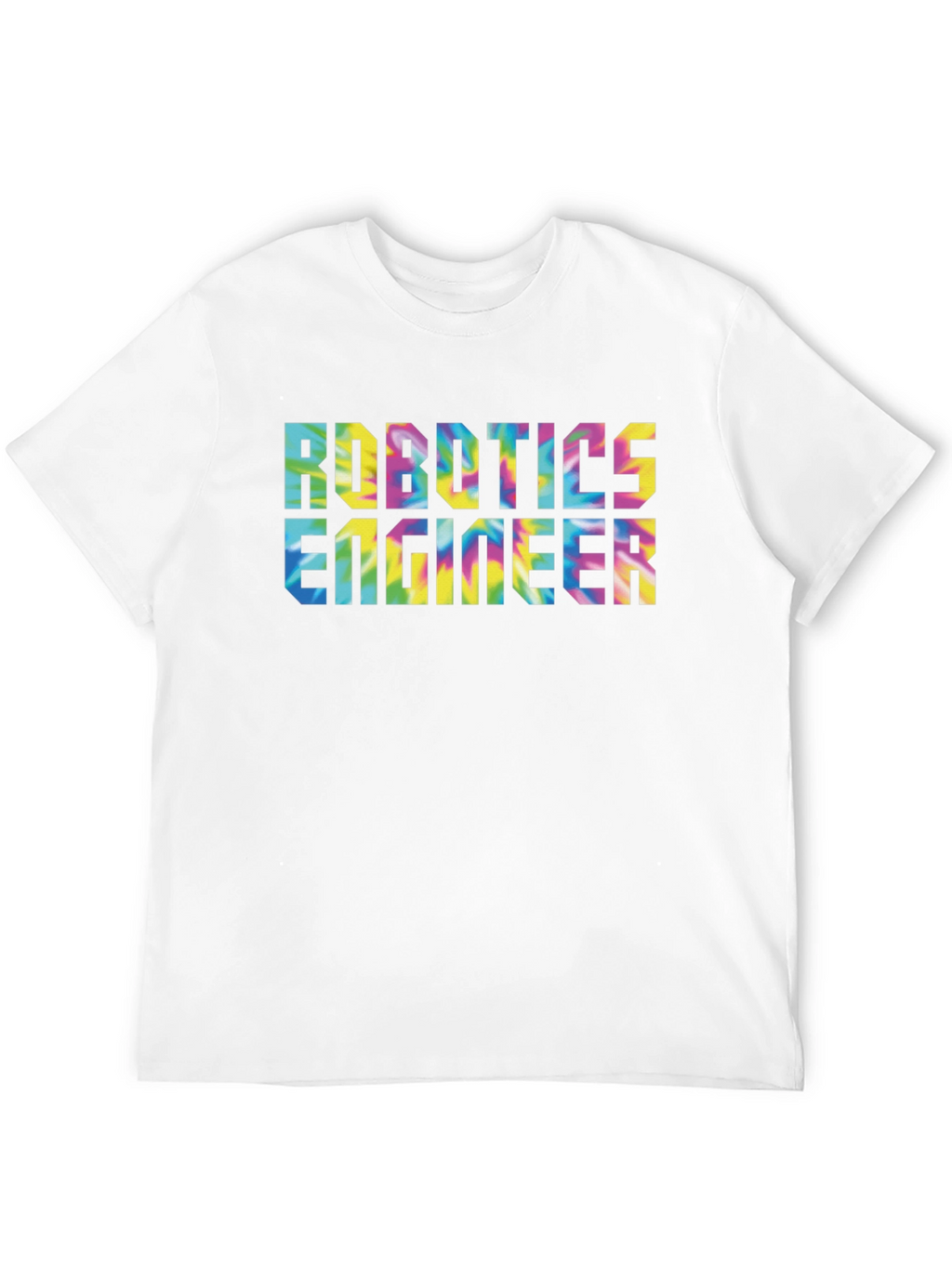 Robotics Engineer Tie-Dye T-Shirt