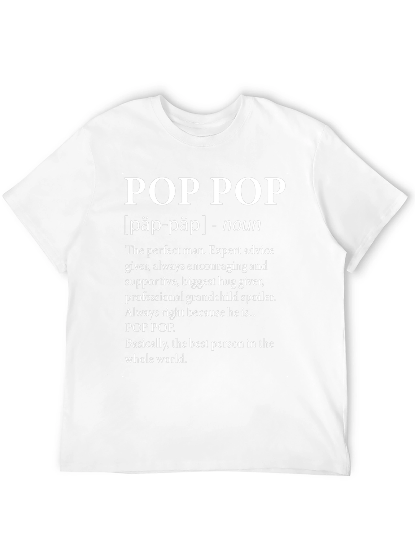 Pop Pop Definition Graphic T-Shirt