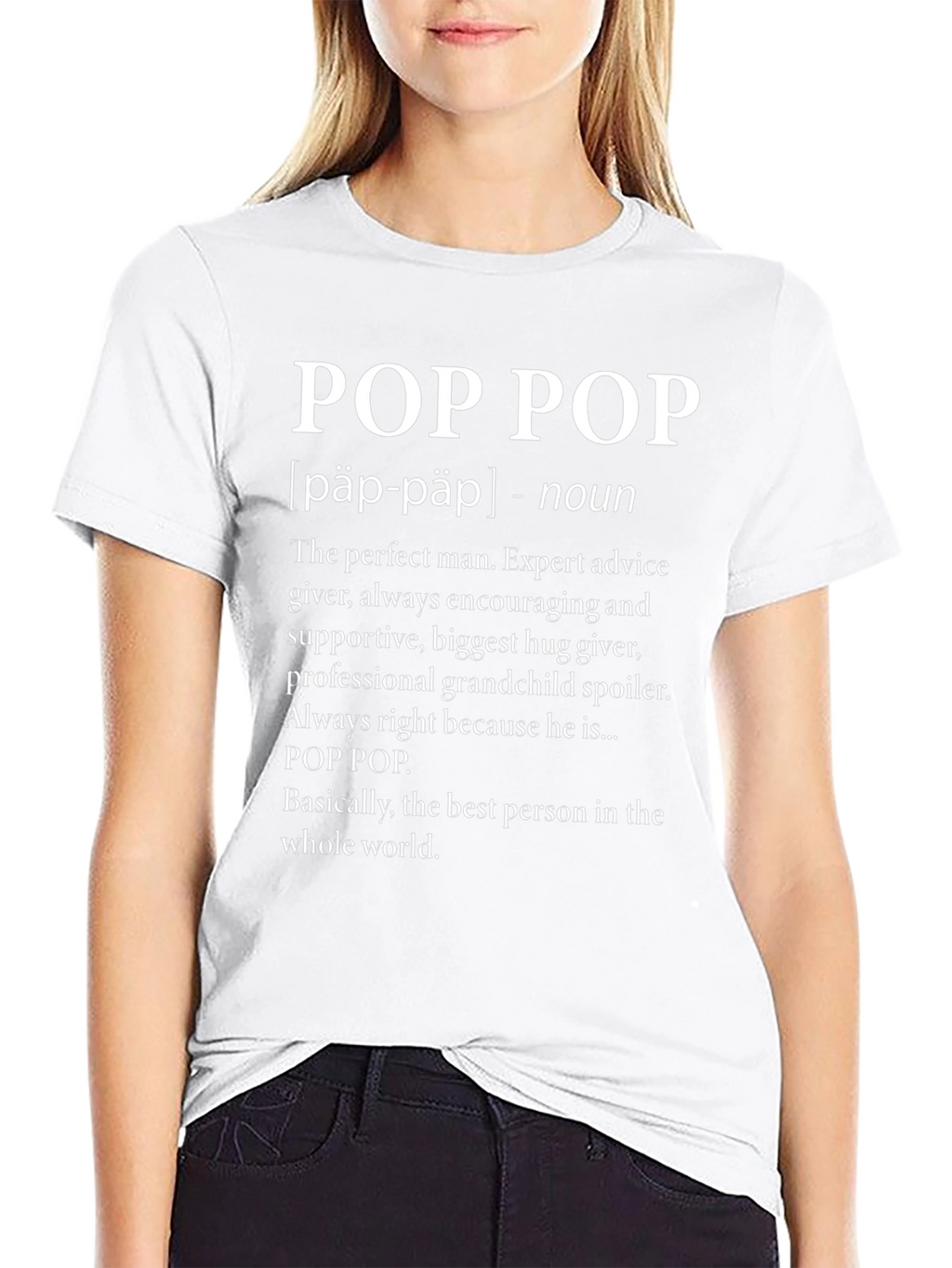 Pop Pop Definition Graphic T-Shirt