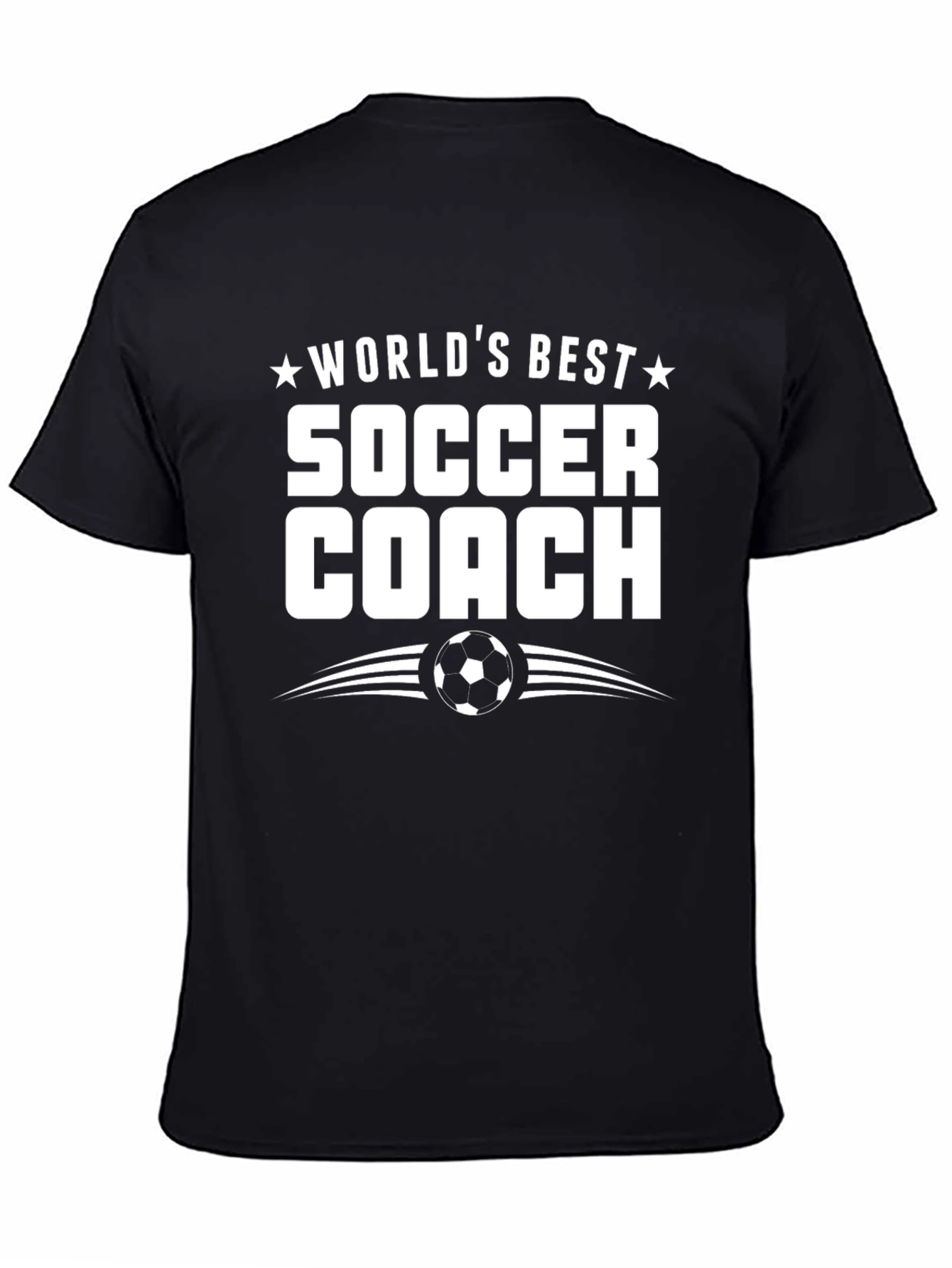 Worlds Best Soccer Coach T-Shirt - Perfect Gift