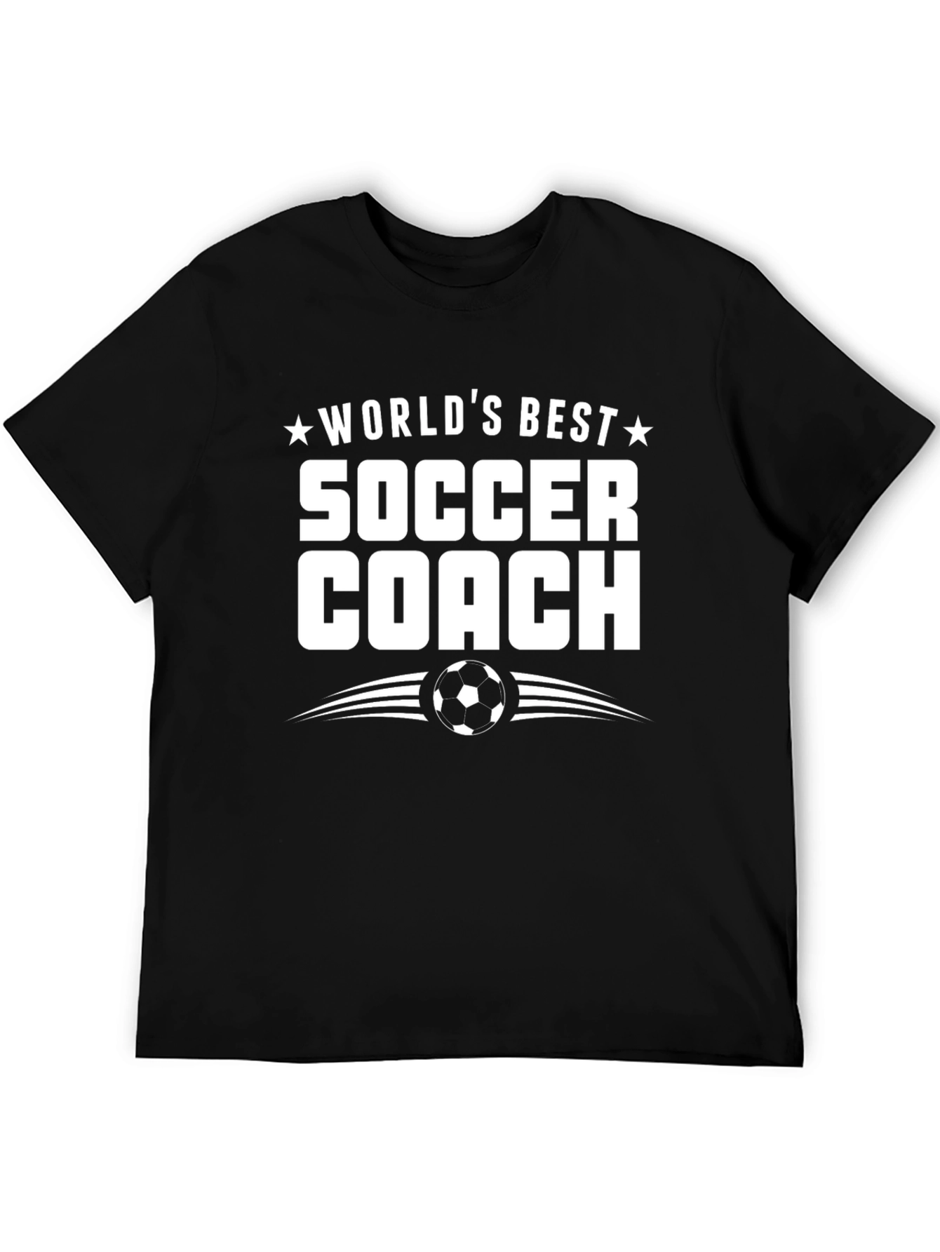 Worlds Best Soccer Coach T-Shirt - Perfect Gift