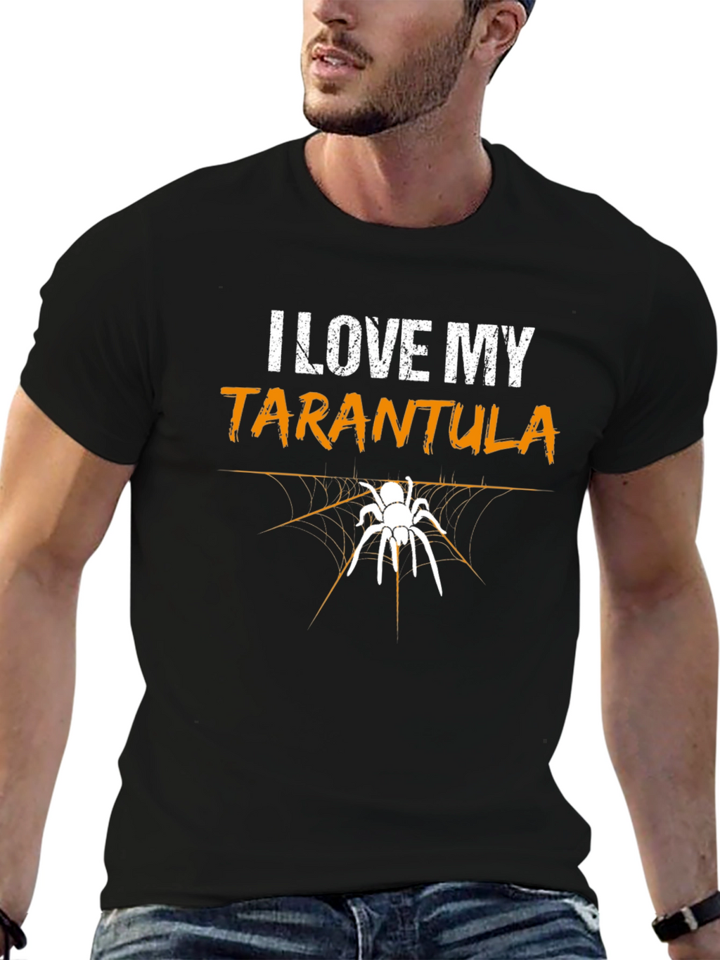 I Love My Tarantula Graphic T-Shirt