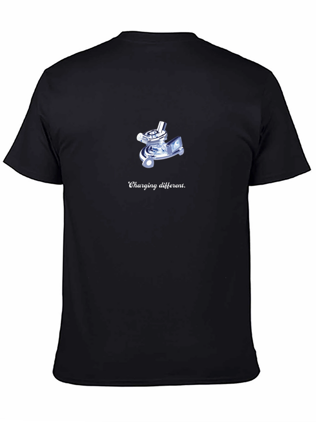 Charging Different Black T-Shirt