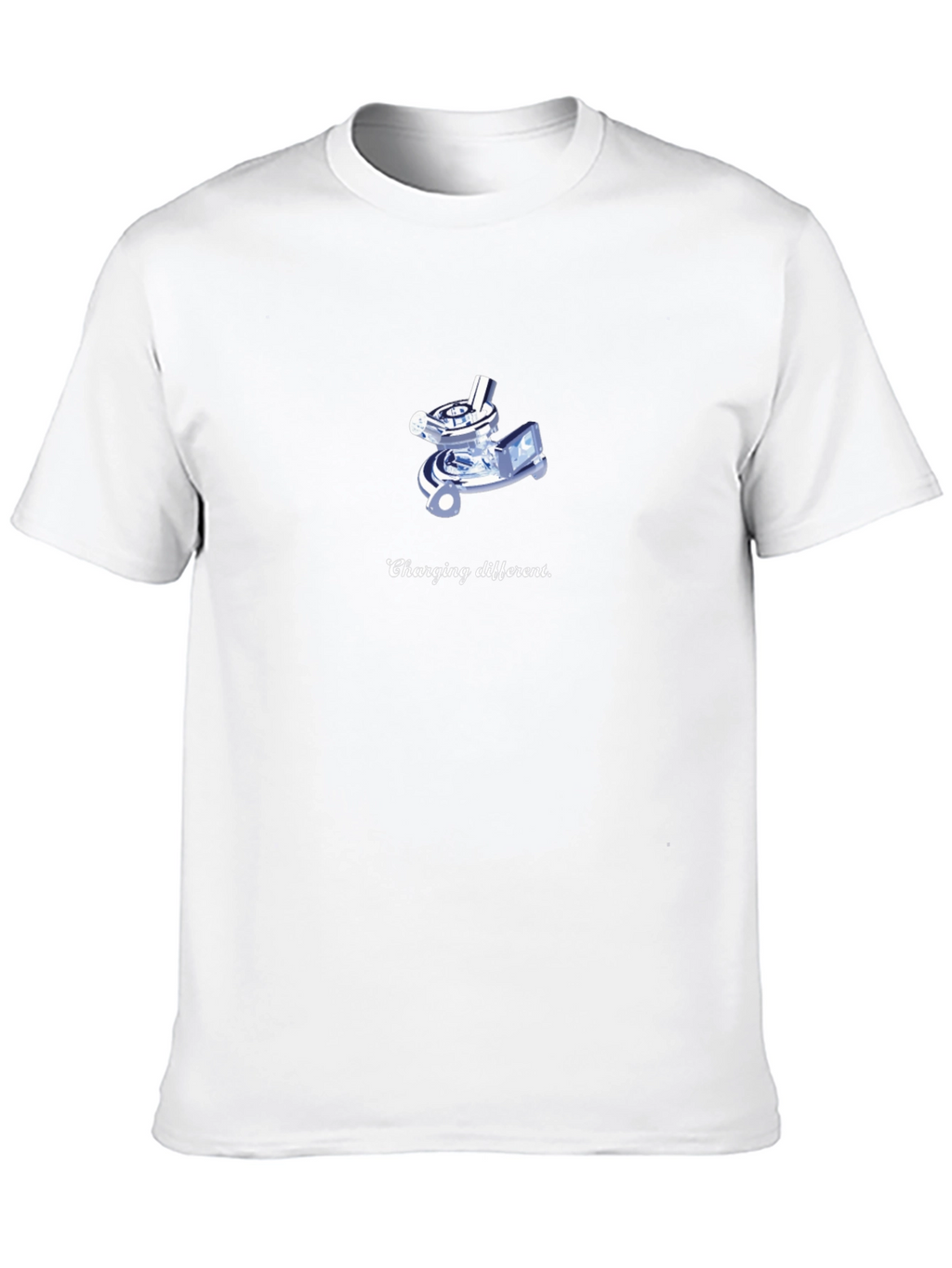 Charging Different Black T-Shirt