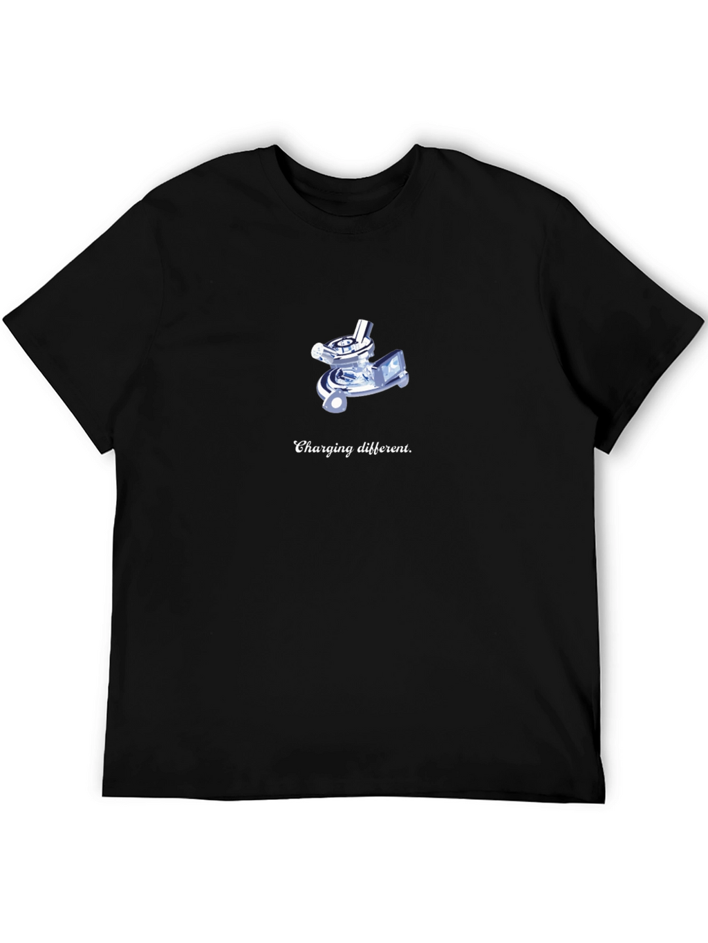 Charging Different Black T-Shirt